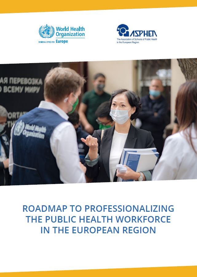 Roadmap to professionalization WHO cover